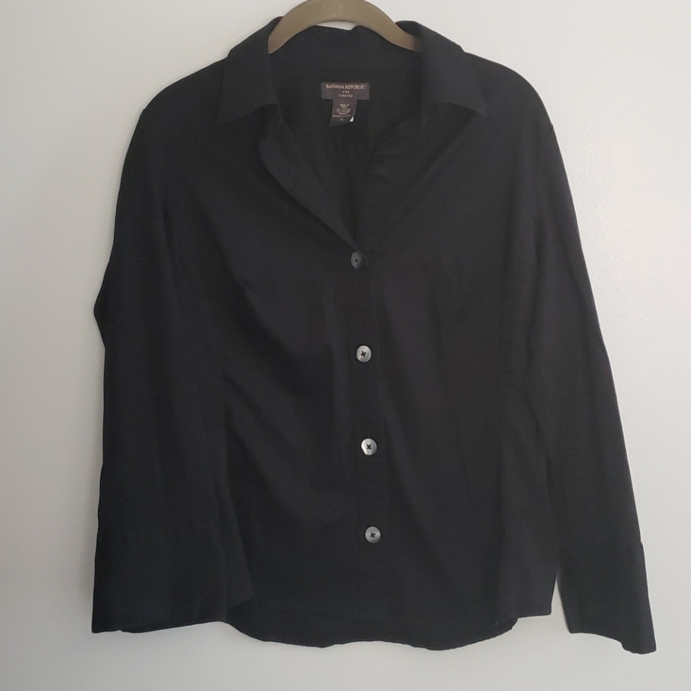 BANANA REPUBLIC Black Blouse